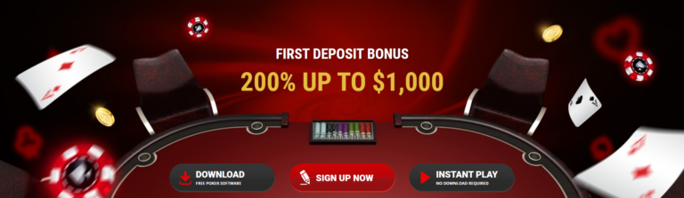 Everygame Poker | 200% up to $1000 | Play Every Game